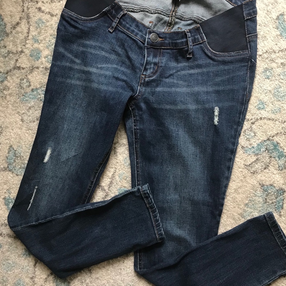 Indigo Blue Maternity Jeans